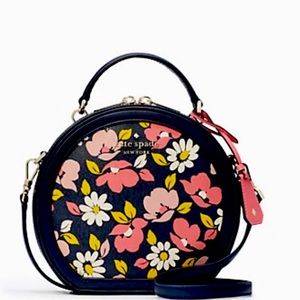 Kate Spade Traveler Canteen Road Trip Floral Print Crossbody